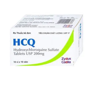 HCQ 200mg Zydus Cadila Điều trị sốt rét cấp tính (100 viên)