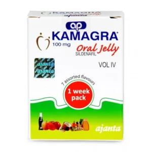 Kamagra 100mg Oral Jelly Vol IV Điều trị rối loạn cương dương (7 gói)