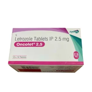 Oncolet 2.5mg Zydus Điều trị ung thư vú (100 viên)