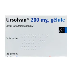 Ursolvan 200mg Sanofi Điều trị sỏi mật (30 viên)