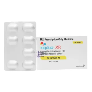 Xigduo XR 10mg/1000mg Astra Zeneca Điều trị tiểu đường (28 viên)