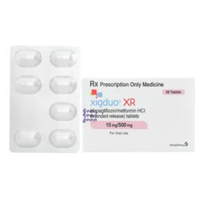 Xigduo XR 10mg/500mg Astra Zeneca Điều trị tiểu đường (28 viên)