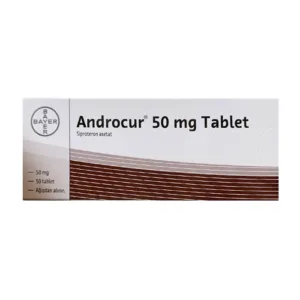 Androcur 50mg Bayer Điều trị kháng androgen (50 viên)