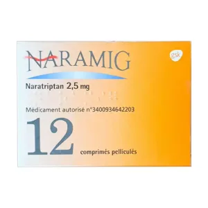 Naramig 2.5mg GSK kiểm soát chứng đau nửa đầu (12 viên)