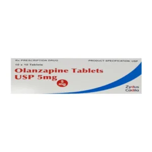Olanzapine Tablets USP 5mg Zydus Cadila Ðiều trị bệnh tâm thần phân liệt (100 viên)