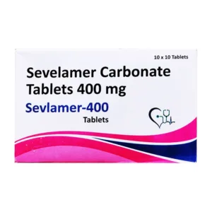 Sevlamer 400mg Glow Sun kiểm soát nồng độ phospho (100 viên)
