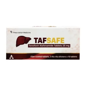 Tafsafe 25mg Atra điều trị viêm gan B (3 vỉ x 10 viên)