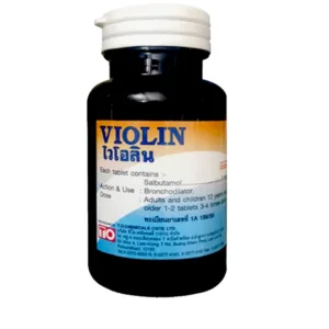 Violin 2mg Điều trị cơn hen cấp tính (1000 viên)
