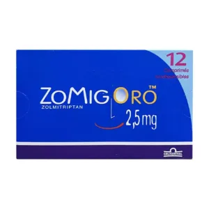 Zomig Oro 2.5mg Giảm đau nửa đầu (12 viên)