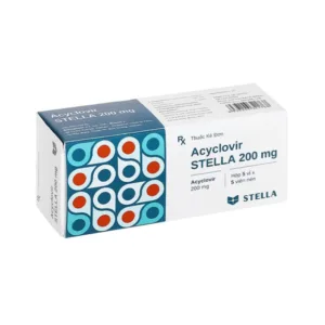 Acyclovir Stella 200mg - Điều trị nhiễm Herpes simplex, Varicella zoster (25 viên)