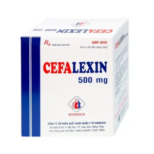 Cefalexin 500mg Domesco Điều trị nhiễm khuẩn (100 viên)