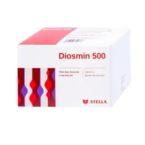 Diosmin 500 Stella Điều trị suy tĩnh mạch (60 viên)