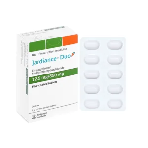 Jardiance Duo 12.5mg/850mg Boehringer Điều trị tiểu đường típ 2 (30 viên)