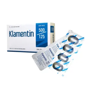 Klamentin 625mg DHG Điều trị nhiễm khuẩn đường hô hấp (12 viên)