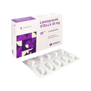 Lansoprazole Stella 30mg Điều trị loét dạ dày, viêm thực quản (30 viên)