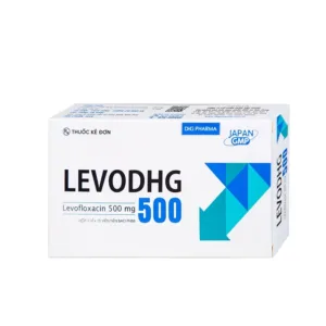 LevoDHG 500mg Điều trị nhiễm khuẩn (30 viên)
