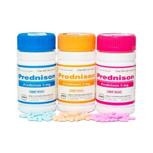 Prednison 5mg Uphace Điều trị bệnh thấp khớp (500 viên)