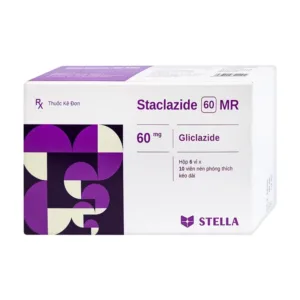 Staclazide 60 MR Stella Điều trị đái tháo đường típ 2 (60 viên)