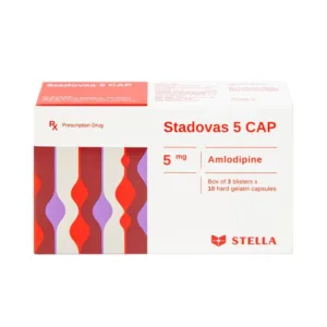 Stadovas 5 CAP Stella Điều trị tăng huyết áp, đau thắt ngực (30 viên)