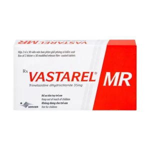 Vastarel MR 35mg Servier Điều trị đau thắt ngực (60 viên)