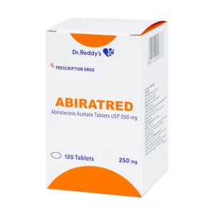Abiratred 250mg Dr.Reddys Điều trị ung thư tiền liệt tuyến (120 viên)