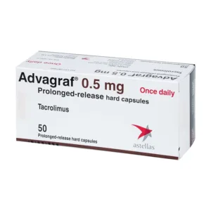 Advagraf 0.5mg Astellas Phòng ngừa thải ghép gan thận (50 viên)