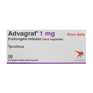 Advagraf 1mg Astellas Phòng ngừa thải ghép gan thận (50 viên)