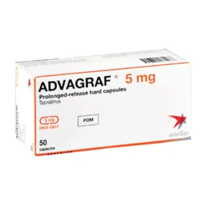 Advagraf 5mg Astellas Phòng ngừa thải ghép gan thận (50 viên)
