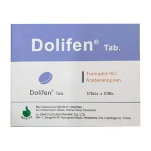 Dolifen Tab Medico Điều trị giảm đau vừa đến nặng (100 viên)