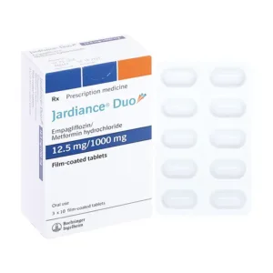 Jardiance Duo 12.5mg/1000mg Boehringer Điều trị đái tháo đường típ 2 (30 viên)