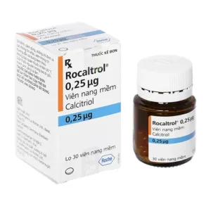 Rocaltrol 0.25mcg Roche Điều trị loãng xương, nhuyễn xương (30 viên)