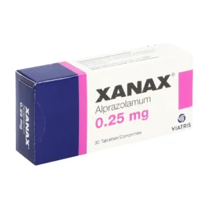 Xanax 0.25mg Viatris - Điều trị mất ngủ, trầm cảm (30 Viên)