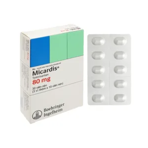 Micardis 80mg Boehringer Điều trị tăng huyết áp vô căn (30 viên)