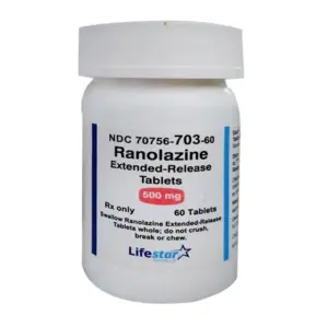 Ranolazine 500mg Life Star – Đau thắt ngực (60 viên)